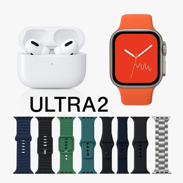 AirPods Pro 2 + Ultra 7-in-1 Smartwatch Combo Deal