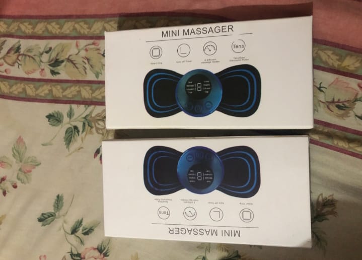 Mini Body Massager + Electric Foot Massager for Pain Relief in Pakistan