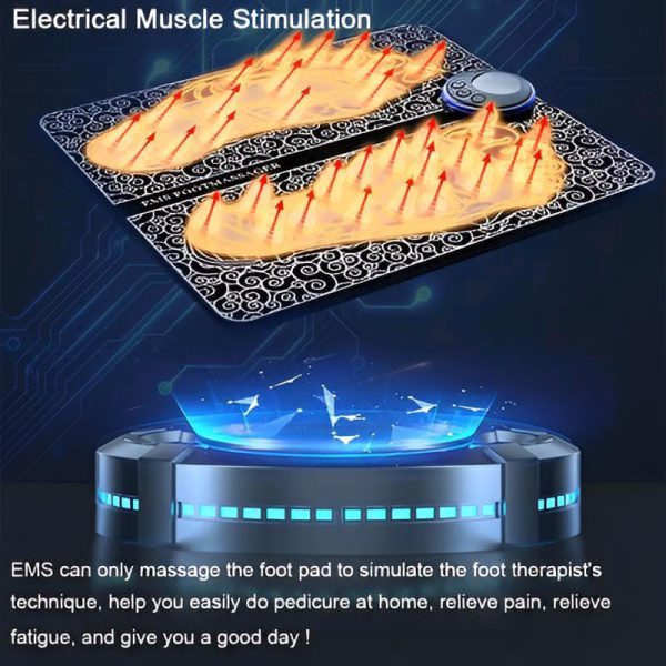 Mini Body Massager + Electric Foot Massager for Pain Relief in Pakistan