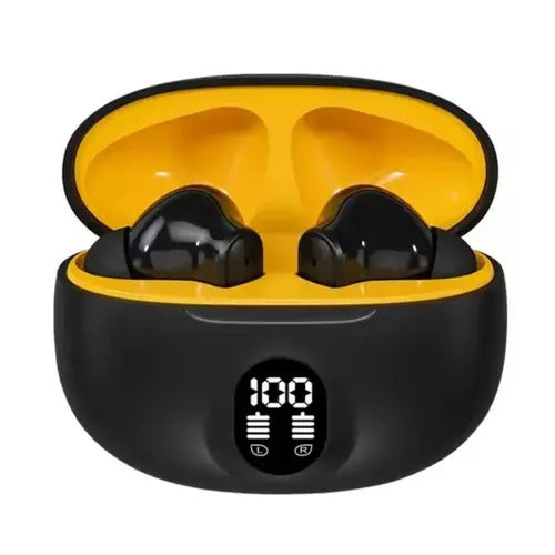 895B Wireless Bluetooth Earbuds with LED Display – In-Ear Headphones with Mic, Type-C Fast Charging, Bluetooth 5.3 for Android & iPhone