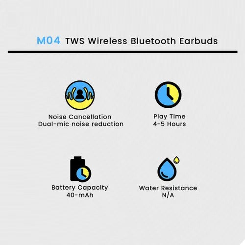 895B Wireless Bluetooth Earbuds with LED Display – In-Ear Headphones with Mic, Type-C Fast Charging, Bluetooth 5.3 for Android & iPhone